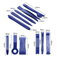 Kit de Herramientas para Desmontar Molduras de Coche, Juego de Herramientas de Extracción de Clips y Sujetadores, Alicates y Herramientas Manuales para Desmontar Molduras