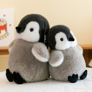 Peluche Morbido e Carino a Forma di Piccolo Pinguino, Adorabile Orsacchiotto Polare, Cuscino da Notte Rilassante, Regalo di Compleanno - Product Image 3