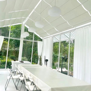 Produttore elettrico pieghevole tenda del soffitto con sistema di pista <span class=keywords><strong>tessuto</strong></span> impermeabile per parasole esterno - Product Image 3