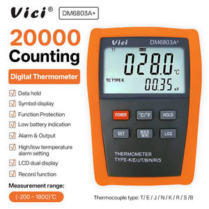 Vici DM6803A+Temperature <strong>Control</strong> <strong>Alarm</strong> Output <strong>Thermometer</strong> - Product Image 1