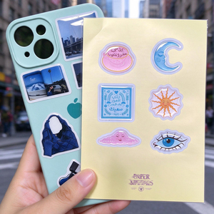 Custom 3D Epoxy Dome Phone Sticker for Phone Case Laptop Decoration Die Cut Waterproof Sticker Sheet - Product Image 2