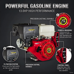 13hp 188f OHV <span class=keywords><strong>motore</strong></span> a benzina GX390 avviamento elettrico per il generatore a benzina - Product Image 3
