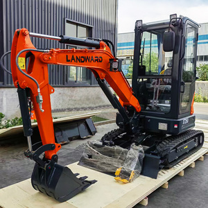 Livraison gratuite UE : Mini-pelles 2,5 tonnes avec moteur EPA, mini-pelles domestiques 1 et 2 tonnes, petites pelles Landward à vendre - Product Image 6