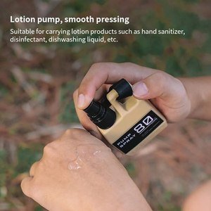 Wholesale 80ml <b>Small</b> Sprayer <b>Bottle</b> Portable Alcohol Perfume Refillable Pump Spray with Carabiner Multifunctional Camping - Product Image 2
