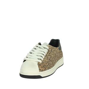 D.A.T.E. Zapatillas Donna W411-BA-MX-LE Beige con Estampado de Leopardo y Suela Gruesa - Product Image 6