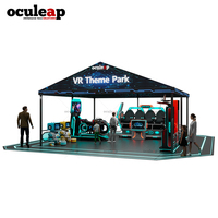 Parque Temático de Realidad Virtual Personalizable de 35 Metros Cuadrados, Simulador de Vuelo de Realidad Virtual, Área de Juegos Infantil 3D al Aire Libre, Máquina de Juegos 7D