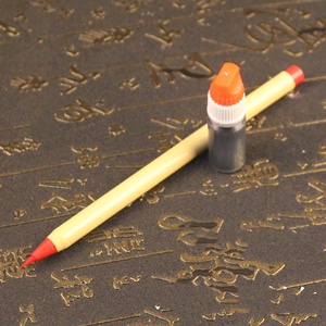 <span class=keywords><strong>Pinceau</strong></span> de <span class=keywords><strong>calligraphie</strong></span> chinoise traditionnelle Delaiwen de haute qualité, fabriqué à la main en Chine pour l'écriture à l'encre. - Product Image 4