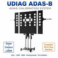 Sistema de Calibración ADAS Completo UDIAG ADAS-B, Kit de Calibración de Radar, Cámara, LDW, ACC y BSM para Talleres de Carrocería