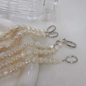 Baroque Natural <b>Pearl</b> <b>Bracelet</b> Elegant Beaded Bangle Accessory - Product Image 4