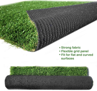 Tapis en gazon artificiel séché personnalisé, gazon artificiel réaliste, pelouse épaisse, résistant aux animaux domestiques, résistant à l'eau, écologique