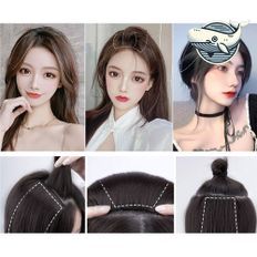 Extensiones de cabello humano natural de volumen atractivo Parte Postizo con cabello en barra - Product Image 1