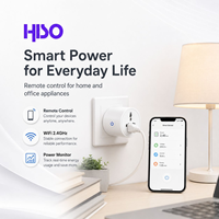 Prise intelligente universelle Tuya WiFi Zigbee EU 16A 3250W V0 ignifuge avec protection contre la foudre, compatible Alexa Google Home