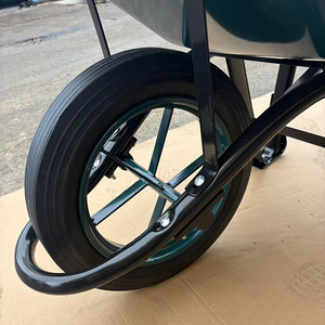 <span class=keywords><strong>Brouette</strong></span> robuste et économique pour l'Ouganda, modèle WB6400, avec benne thermolaquée et roue pneumatique, pour travaux de construction - Product Image 4