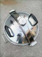 Casserole à pression en acier inoxydable 304 de grande capacité, anti-explosion et résistante aux hautes températures