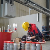 Transformateur de puissance triphasé à faible perte PENGTAI 160-2500 kVA SCBH15 de type amorphe à résine coulée, 50/60 Hz, 480 V