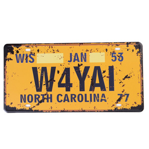 Trung Quốc Nhà Máy Tùy Chỉnh Kích Thước Logo Châu Âu Chúng Tôi In Xe Số Tấm Hợp Kim Nhôm Tùy Chỉnh Giấy Phép Tấm - Product Image 3