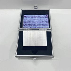 Bloque <span class=keywords><strong>de</strong></span> calibración, espécimen <span class=keywords><strong>de</strong></span> prueba penetrante, material <span class=keywords><strong>de</strong></span> aleación <span class=keywords><strong>de</strong></span> aluminio, dos piezas - Product Image 3