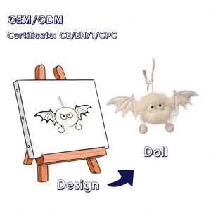 Llaveros de Peluche Personalizados al por Mayor, Muñecos de Animales Esponjosos, Llaveros de Peluche Pequeños y Lindos - Product Image 3