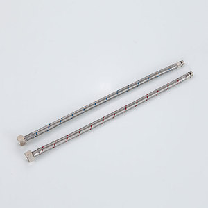 Vente en gros de robinetterie sanitaire Vimijia, tuyaux d'eau tressés en acier inoxydable 304, salle de bain, double extrémité, interface à 4 points, tuyau de robinet - Product Image 3