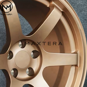Rines de Aleación Maxtera Forged Custom <span class=keywords><strong>TE37</strong></span> SAGA SL PLUS Estilo JDM para Supra GR Yaris Civic Type R WRX STI Golf GTI BMW M3 M4 - Product Image 6
