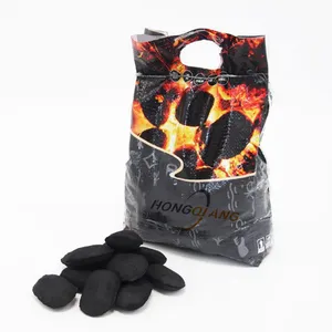 HongQiang Easy Carry Outdoor Instant Burn Pillow Barbecue Charcoal Briquette Coal Cooking Charcoal