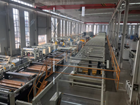 Machine automatique de fabrication de boîtes en carton ondulé QHPACK 3 5 7 plis pour la production de boîtes en carton ondulé