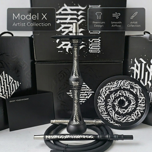Nouveau modèle de chicha X Artist Collection, NOUVEAU DESIGN, MODÈLE X, Coffret cadeau, Chicha - Product Image 3