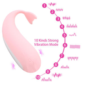 Gratis Aangepaste Doos-10 Modi G Spot Massage Vibrators Vaginale Stimulator Bluetooth App Controle Walvis Vorm Vibrerende Ei Seksspeeltjes - Product Image 4