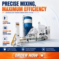 Machine de mélange de mortier sec personnalisée avec système de pesage, d'alimentation, de mélange, d'emballage et de palettisation automatiques, directement de l'usine