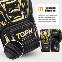 Gants de boxe professionnels pour adultes avec logo personnalisé, 6oz-16oz, en cuir Nappa, rembourrage absorbant les chocs, réglables pour le soutien du poignet, MMA