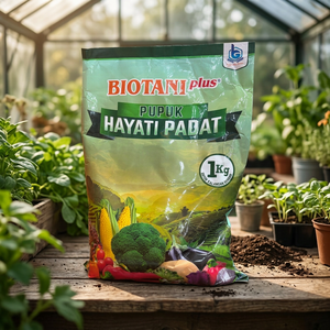 Engrais en poudre améliorant le sol microbien biologique Biotani Plus 1 kg pour les jardins potagers et les cultures céréalières - Product Image 1