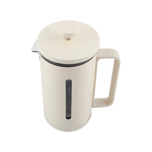 Cafetera de Vidrio de Borosilicato de Grado Alimenticio, Resistente al Calor, Portátil, de Color Blanco, de 350/1000 ml - Product Image 5