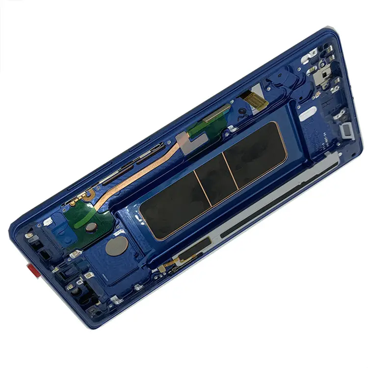 الهاتف استبدال أجزاء شاشة الكريستال السائل لسامسونج ملاحظة 8 الأزرق مع الإطار الكامل