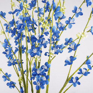 Fleurs d'orchidée artificielles en soie orange, haute simulation, pour décoration de mariage, de maison, arrangement floral, décoration de salon - Product Image 4