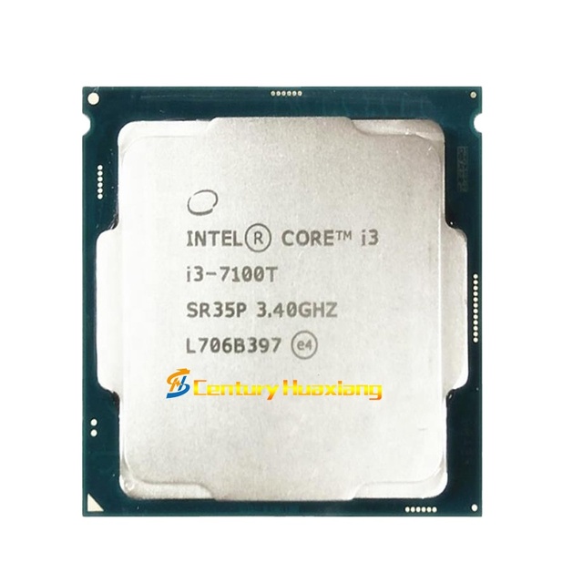 Intel Core I3 7 Series Processor I3-7100T 8100 9100 CPU LGA 1151 3.4ghz 35W Socket Processor New and Used Cpu