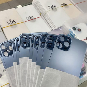 Repuestos para teléfonos móviles: Cristal trasero para iPhone XS, XR, 11 Pro Max, 12 mini, 13, 14, 15, 16. Repuestos de cristal trasero, tapa trasera de batería. - Product Image 5