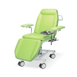 Chaise de dialyse médicale mobile manuelle pour la collecte de sang et la transfusion, équipement de transfusion, lit de dialyse, chaise de don de sang - Product Image 3