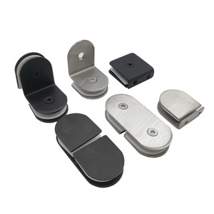 Abrazadera de vidrio de acero inoxidable fija 0/90/ 180 grados soporte de <span class=keywords><strong>boca</strong></span> de pescado accesorios de barandilla escalera pasamanos muebles Hardware - Product Image 2