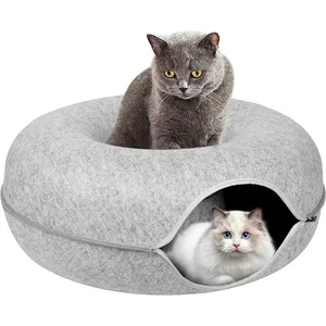 Túnel para gatos, brinquedo de caverna para gatos, resistente a arranhões, túnel de gatos