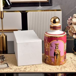 European Luxury Large Porcelain Aromatic Potpourri Expansion Bottle with Multiple Color Options Eco-Friendly - Product Image 4