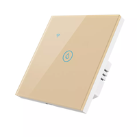 Interrupteur intelligent Wi-Fi mural tactile Tuya 40A pour chaudière, climatisation et chauffe-eau, compatible Alexa, avec commande vocale et minuterie, pour UE/Royaume-Uni
