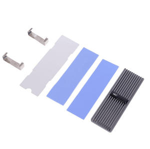 M2ヒートシンク熱放散ラジエーター<span class=keywords><strong>M</strong></span>.2冷却ヒートシンク熱熱パッドクーラーベストNVME NGFF <span class=keywords><strong>M</strong></span>.2 2280 SSDハードドライブ用 - Product Image 5