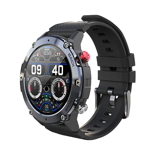 2022 NEW Outdoor Sport Smartwatch C21 1.32inch 360*360 HD screen IP67 waterproof Heart Rate Monitor Sports Tracker Bracelet