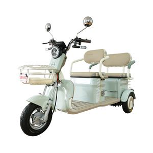 Tricycle électrique 500W à double rangée <span class=keywords><strong>de</strong></span> sièges, scooter électrique à 3 <span class=keywords><strong>roues</strong></span> pour passagers - Product Image 2