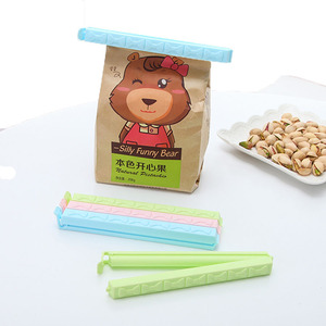 Sac alimentaire en plastique, pour le stockage du pain, du café, Clip étanche, coloré, peut être personnalisé, rangement des aliments - Product Image 3