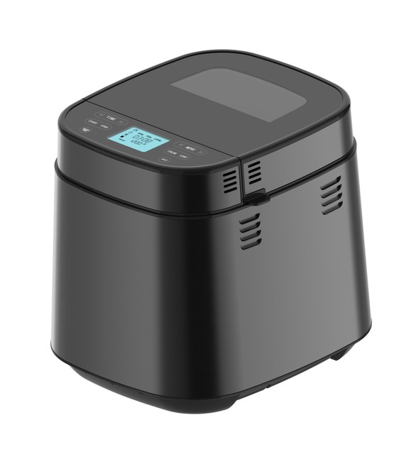 Digital Electric Bread Maker with Built-in Scale, 1/1.5/2LB Capacity for Precise Baking, 24 Preset Menu Bread Making Machine