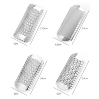 Recharges de lime à pieds en acier inoxydable de différentes tailles et grains, remplacements de lime à ongles métallique pour éliminer les peaux mortes et les callosités