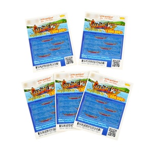 Carte de loterie avec design personnalisé, revêtement UV, impression numérique, impression laser holographique, fabricant de billets de loterie à gratter - Product Image 5