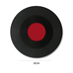 Disco de Vinilo Decorativo Retro de Plástico DIY, Decoración Creativa para Pared, Regalo de Cumpleaños, Adorno con Temática Musical Simulada de 7 y 12 Pulgadas - Product Image 5