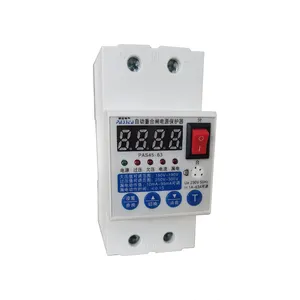 AUTO PAS45-63 2P 63A automatic reclosing lock leakage protector RCBO rccb Miniature Circuit Breaker mcb Power protector